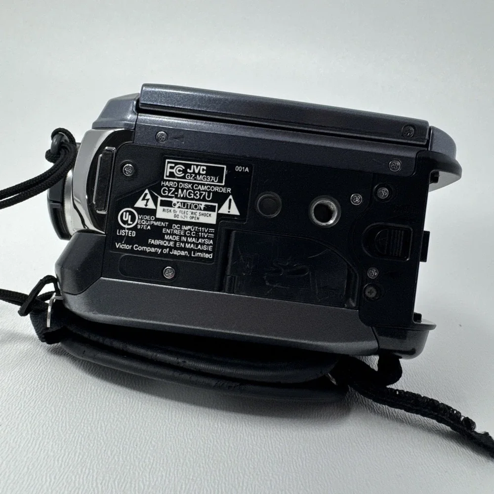 JVC Everio GZ-MG37U 30GB HDD Digital Camcorder - UNTESTED, No Battery No Charger